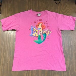 Disney Store The Little Mermaid Ariel T-Shirt, Pink